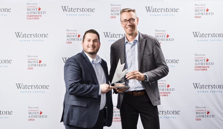 Book Depot Inc. image of CEO Wilf and VP, People & Culture Brock