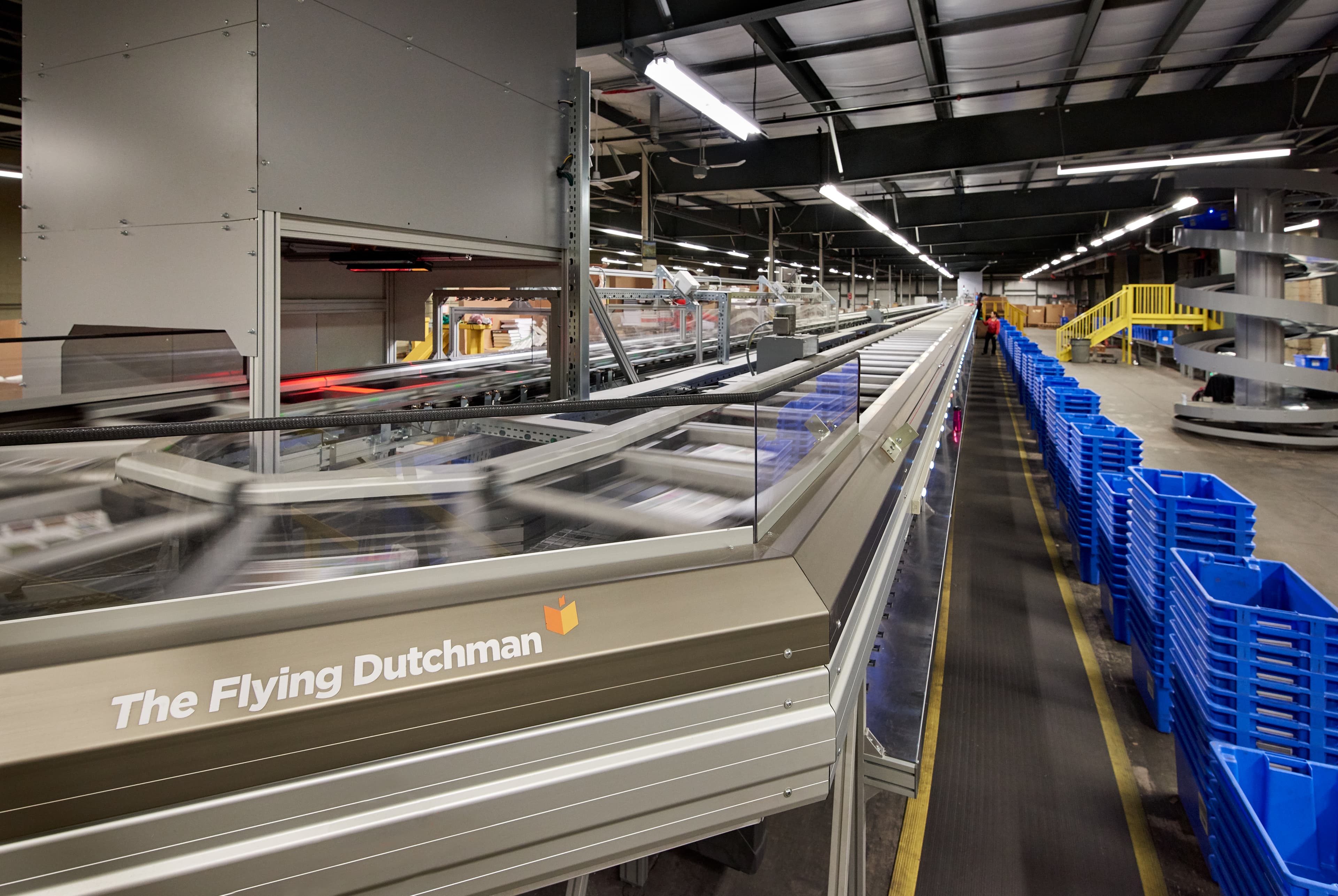 Book Depot's first bombay book sorter, called The Flying Dutchman